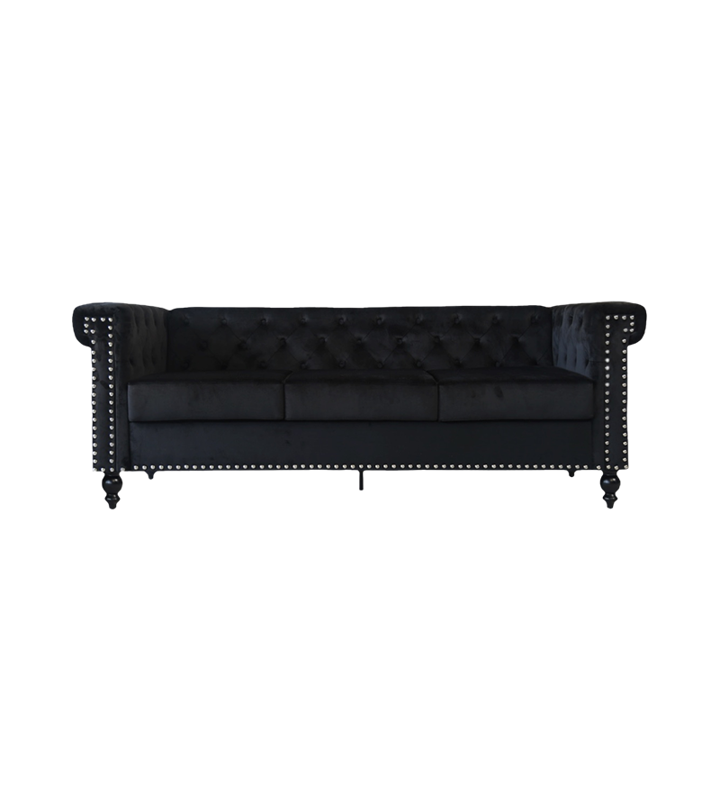 OR-080 Ghế sofa kiểu Mỹ phong cách retro cho 3 người