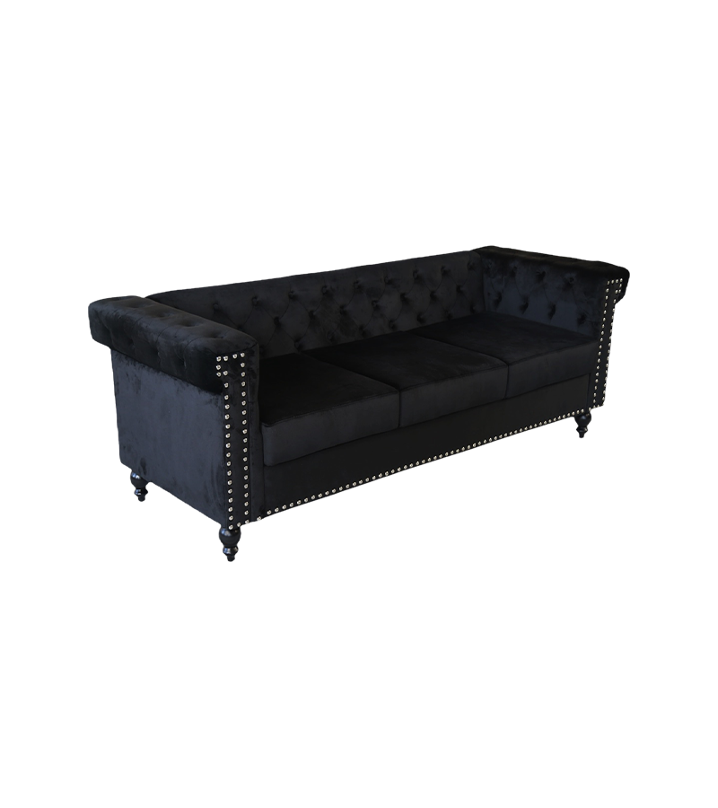 OR-080 Ghế sofa kiểu Mỹ phong cách retro cho 3 người